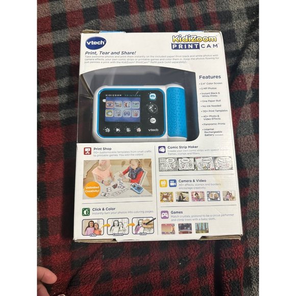 VTech Toys New Vtech Kidizoom Printcam Digital Camera And Printer